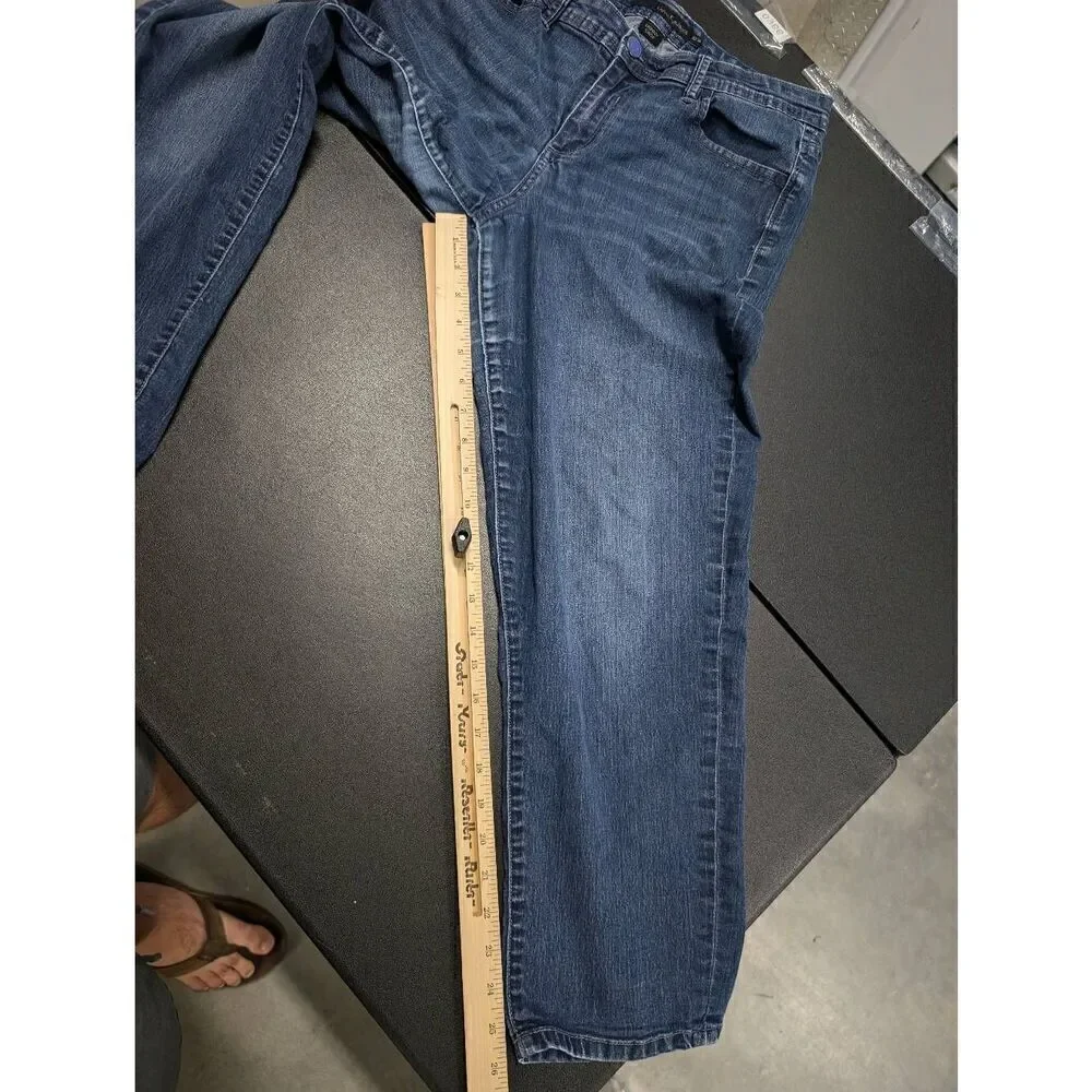 Calvin Klein Women's Jeans Blue Skinny Crop Size 32/14